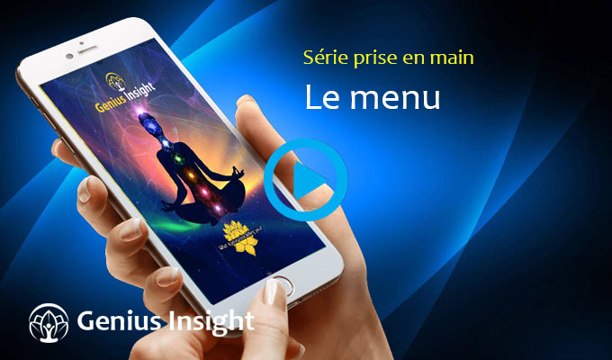 Le menu de navigation